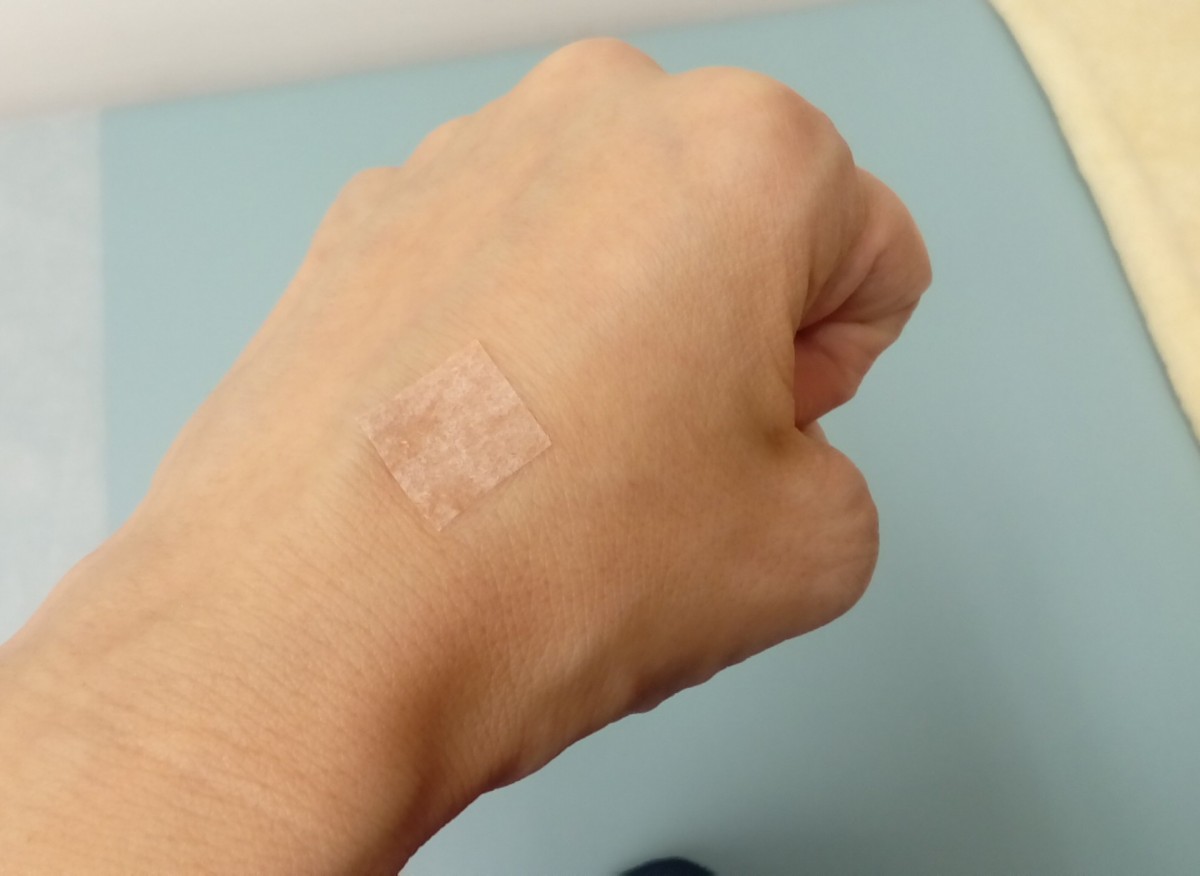 ほくろ用のリンゴ酢